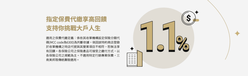 永豐大戶保費權益